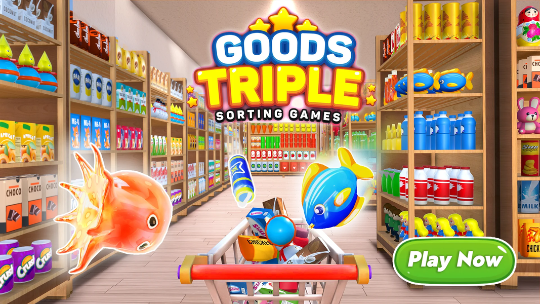 Goods Triple: Sorting Games - عکس بازی موبایلی اندروید