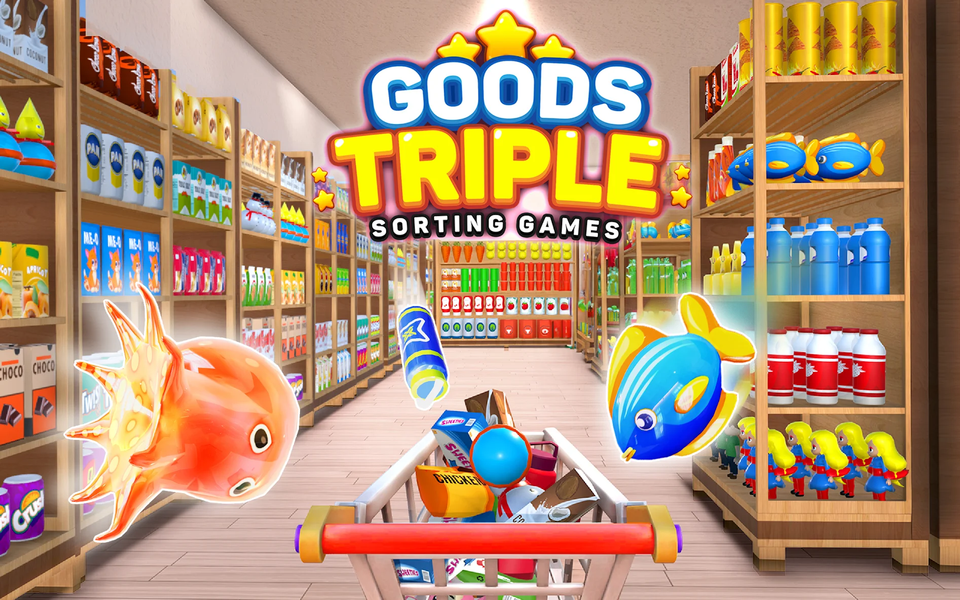 Goods Triple: Sorting Games - عکس بازی موبایلی اندروید