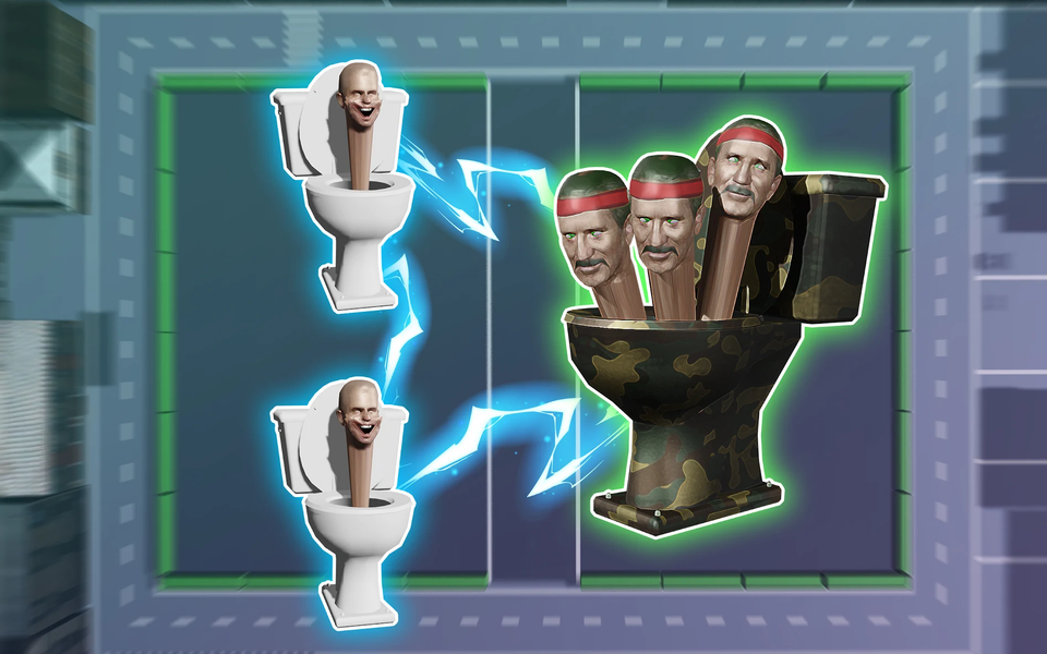 Merge Bambam Sink Battle - عکس بازی موبایلی اندروید