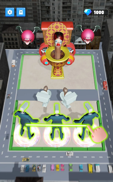 Merge Bambam Sink Battle - عکس بازی موبایلی اندروید