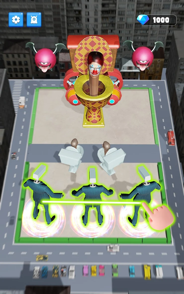 Merge Bambam Sink Battle - عکس بازی موبایلی اندروید