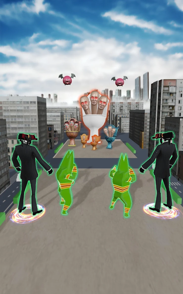 Merge Bambam Sink Battle - عکس بازی موبایلی اندروید