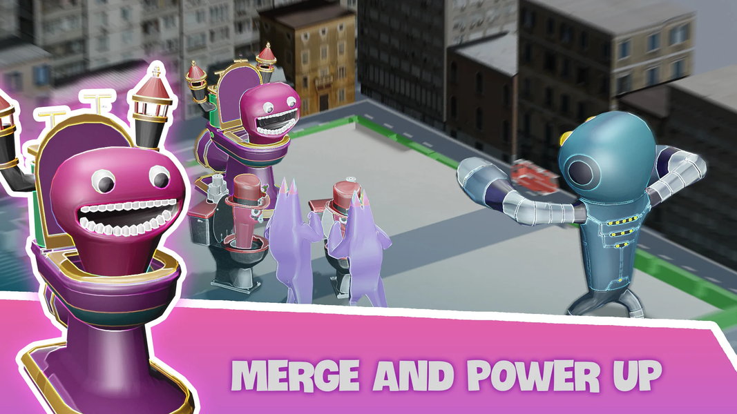 Merge Bambam Sink Battle - عکس بازی موبایلی اندروید