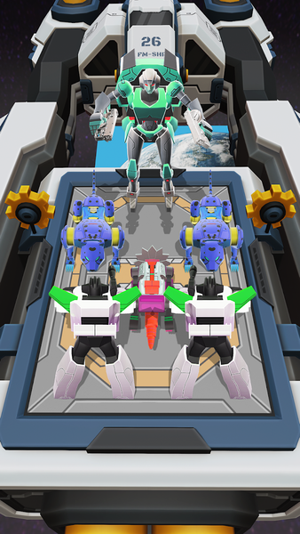 Merge Master Robot Battle - عکس بازی موبایلی اندروید