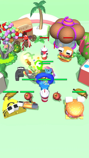 Merge Banana Survival Master - Gameplay image of android game