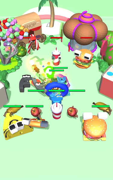 Merge Banana Survival Master - Gameplay image of android game