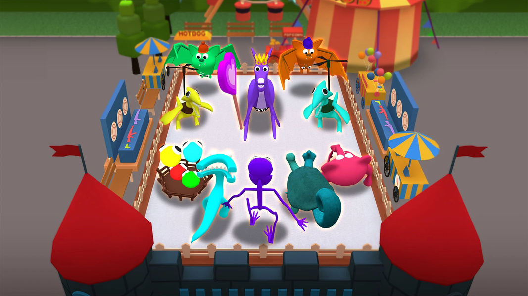 Merge Color Friends Mods - Gameplay image of android game
