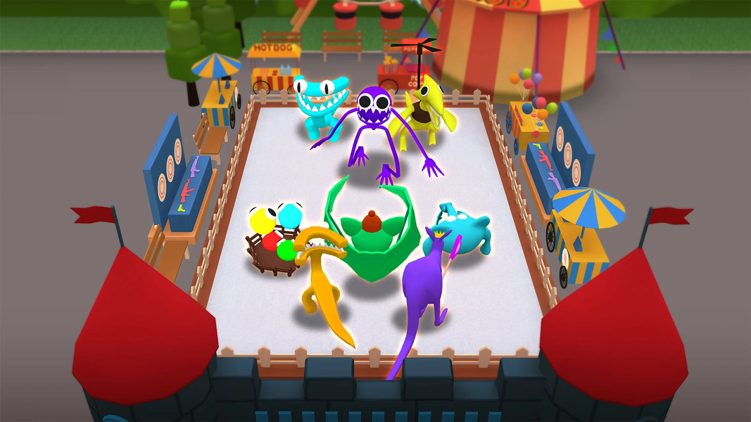 Merge Color Friends Mods - Gameplay image of android game