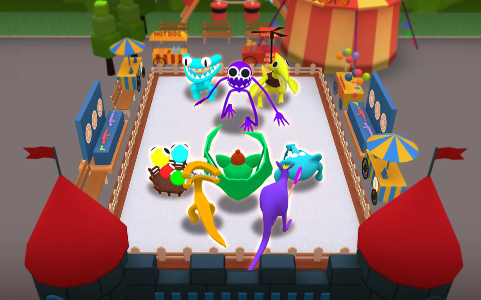 Merge Color Friends Mods - Gameplay image of android game