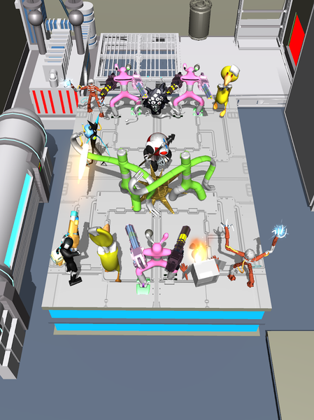 Merge Rainbow Friend ۱۰۰ Doors - عکس بازی موبایلی اندروید