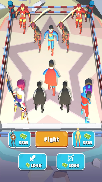 Super Hero Fight Battle - عکس بازی موبایلی اندروید