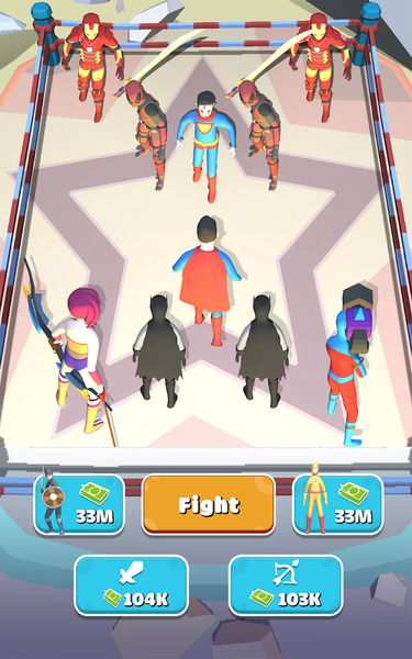 Super Hero Fight Battle - عکس بازی موبایلی اندروید