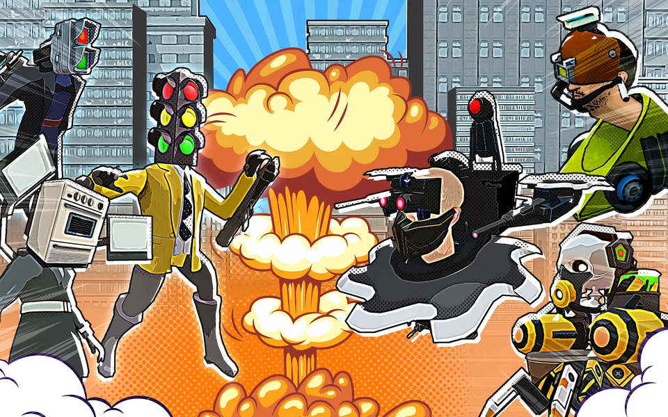 Radio Monster: Merge War - Gameplay image of android game