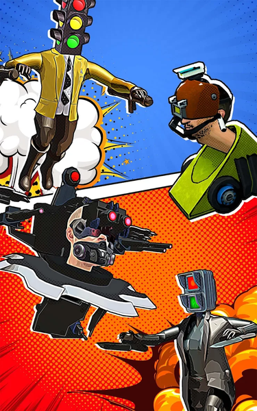 Radio Monster: Merge War - Gameplay image of android game