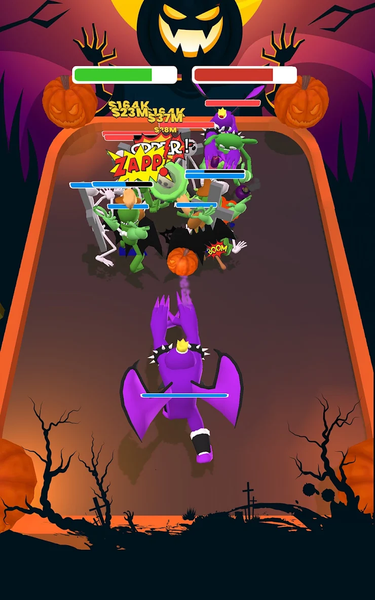 Rainbow Friend: Merge & Fight - Gameplay image of android game