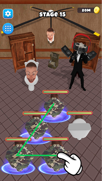 Merge Monster - Battle Master - عکس بازی موبایلی اندروید