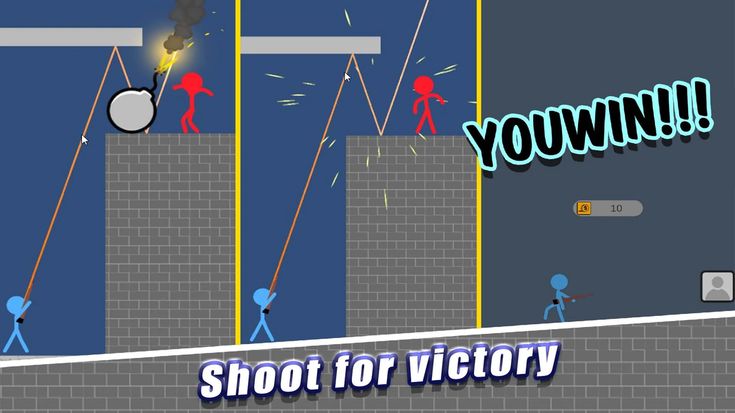 Shoot 'Em All: Action Shooter - Gameplay image of android game