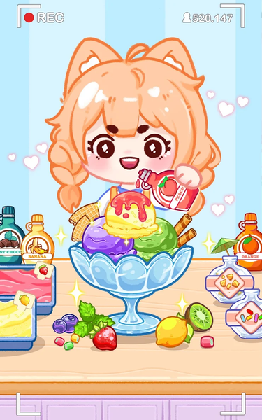 Ice Cream Perfect: Mukbang DIY - عکس بازی موبایلی اندروید