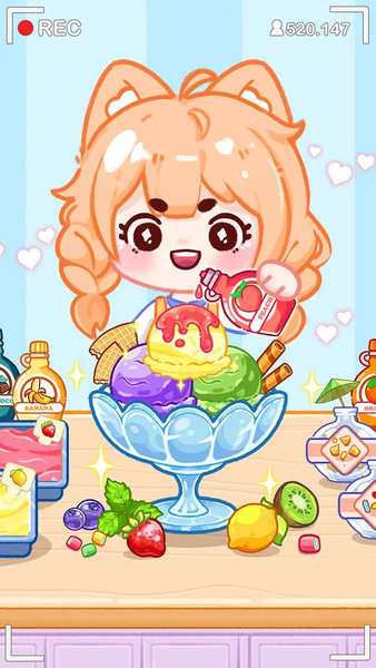 Ice Cream Perfect: Mukbang DIY - عکس بازی موبایلی اندروید