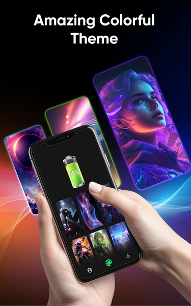 Battery Animation & Health - عکس برنامه موبایلی اندروید