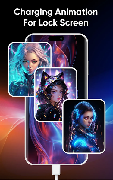 Battery Animation & Health - عکس برنامه موبایلی اندروید