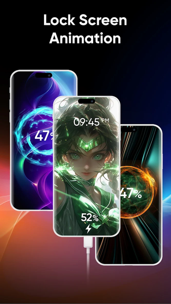 Battery Animation & Health - عکس برنامه موبایلی اندروید