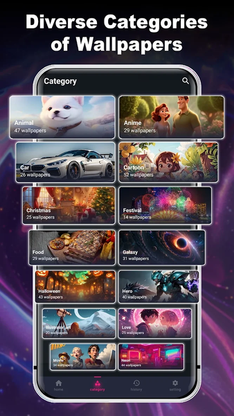 Magic 3D Live Wallpaper - Image screenshot of android app