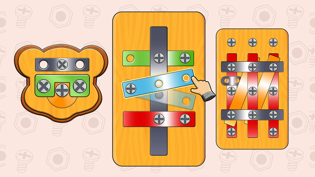 Screw Pin - Bolts and Nuts - Gameplay image of android game