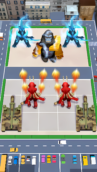 Merge Kaiju: KogxGozila - Gameplay image of android game
