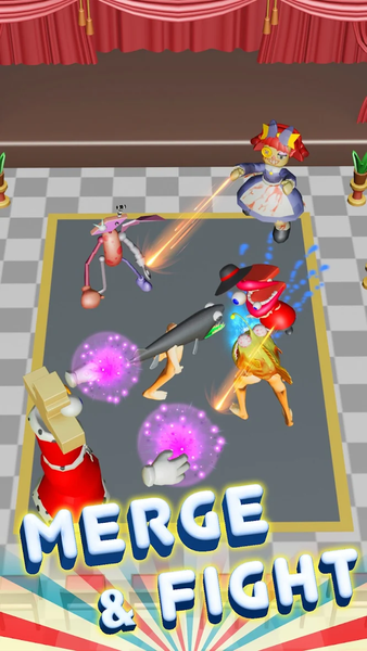 Merge Funny Fool Battle - عکس بازی موبایلی اندروید