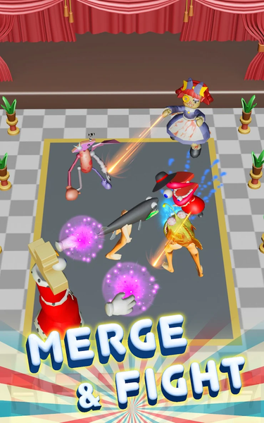 Merge Funny Fool Battle - عکس بازی موبایلی اندروید