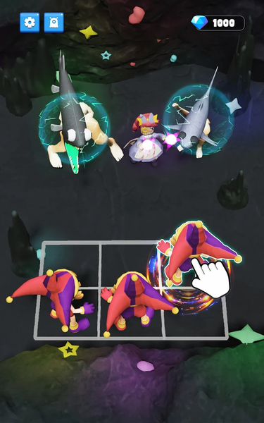 Merge Funny Fool Battle - عکس بازی موبایلی اندروید