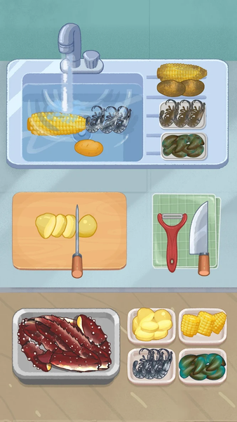 Yummy Kitchen: Cook & Chill - عکس بازی موبایلی اندروید