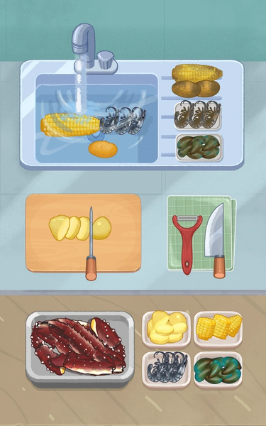 Yummy Kitchen: Cook & Chill - عکس بازی موبایلی اندروید