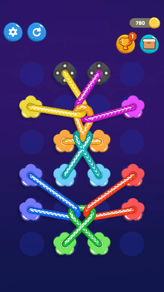 Tangled Line: Knot Twisted - عکس بازی موبایلی اندروید