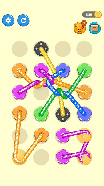 Tangled Line 3D: Knot Twisted - عکس بازی موبایلی اندروید