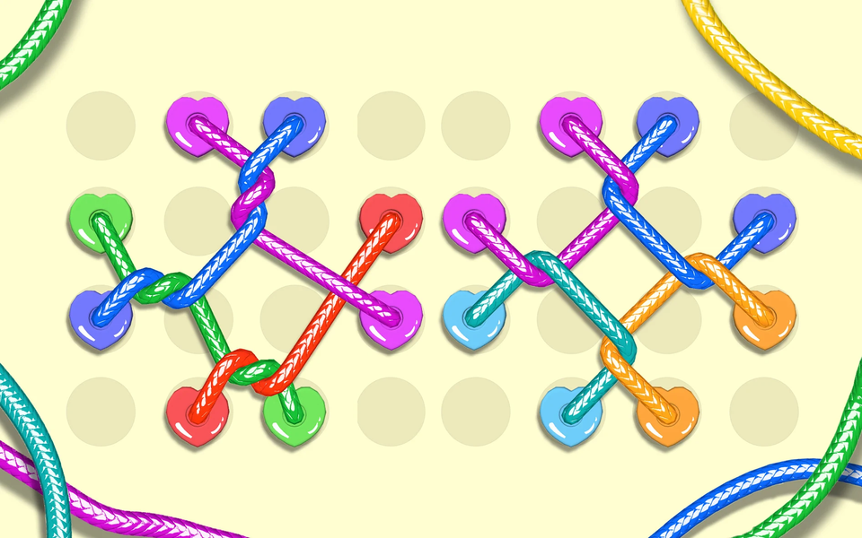 Tangled Line: Knot Twisted - عکس بازی موبایلی اندروید