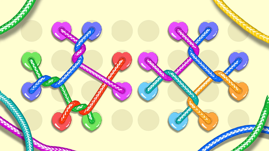 Tangled Line: Knot Twisted - عکس بازی موبایلی اندروید