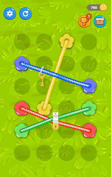 Tangled Line: Knot Twisted - عکس بازی موبایلی اندروید