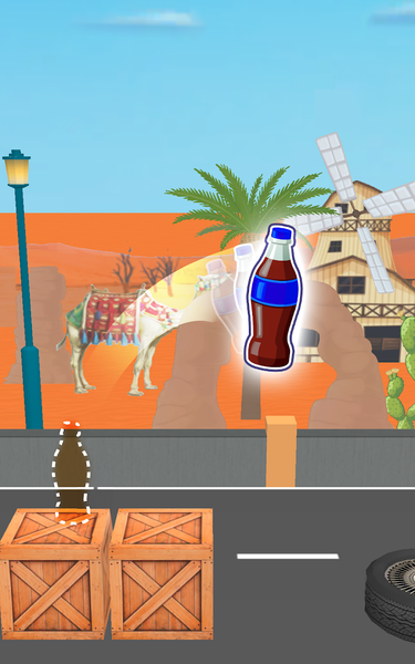 Bottle Flip: Bottle Jump Games - عکس بازی موبایلی اندروید