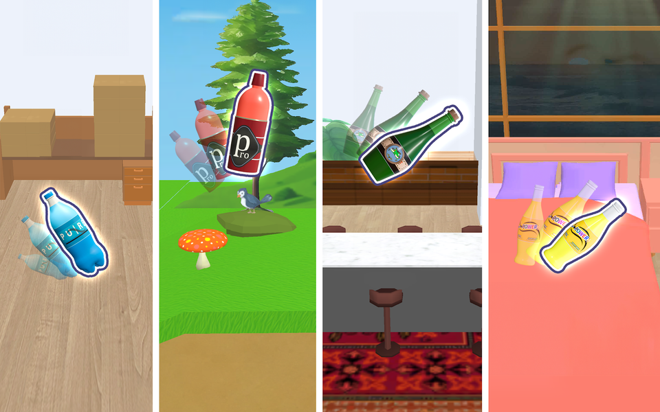Bottle Flip: Bottle Jump Games - عکس بازی موبایلی اندروید