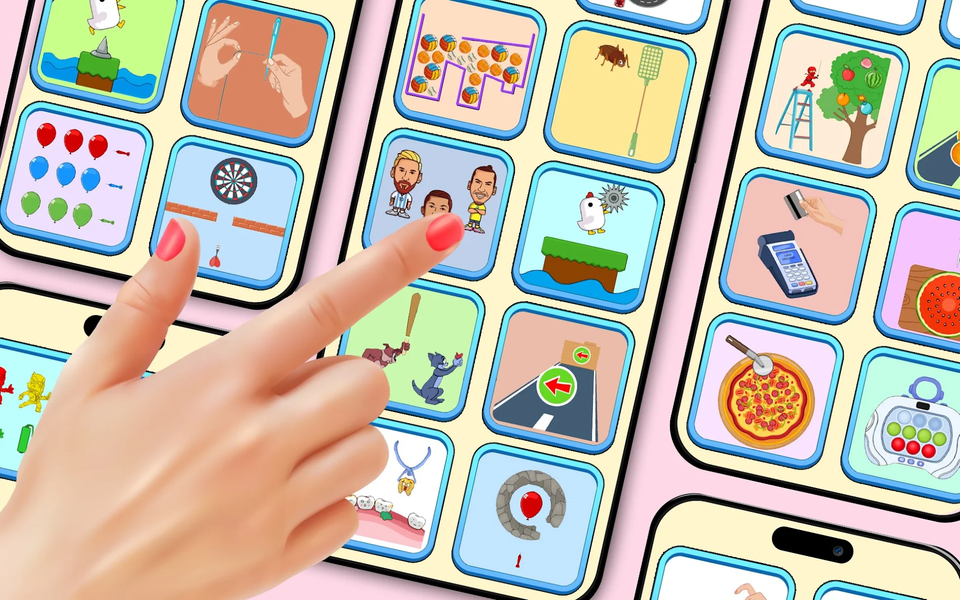 Tip Tap Challenge: Mini Games - عکس بازی موبایلی اندروید