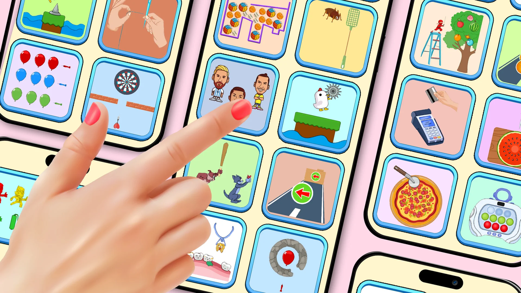 Tip Tap Challenge: Mini Games - عکس بازی موبایلی اندروید