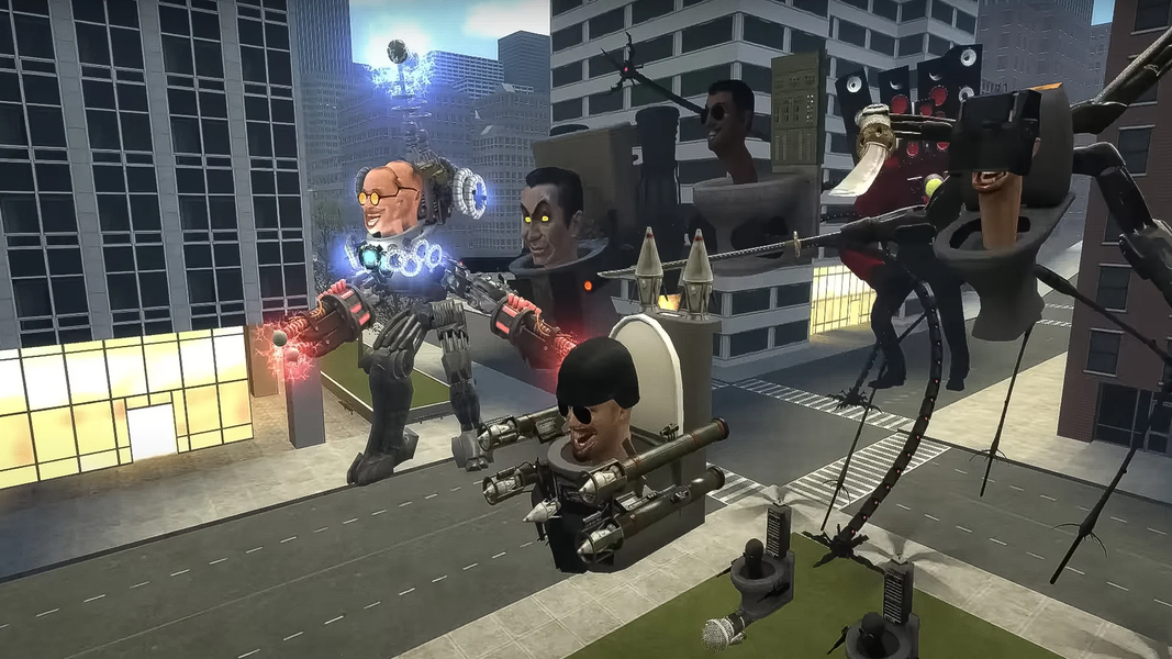 Merge Sink - Monster Fight - Gameplay image of android game