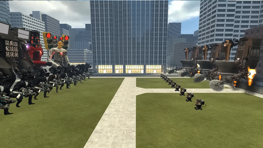 Merge Sink - Monster Fight - Gameplay image of android game