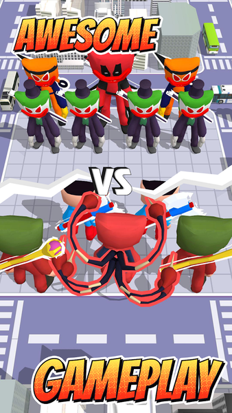 Kamera Sink Fusion Battle - عکس بازی موبایلی اندروید
