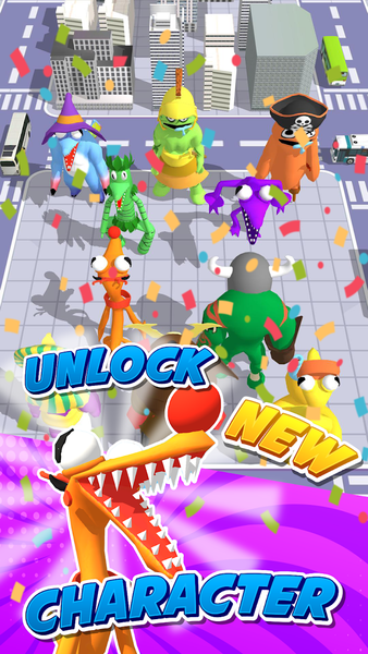 Monster Friends Merge Battle - Gameplay image of android game