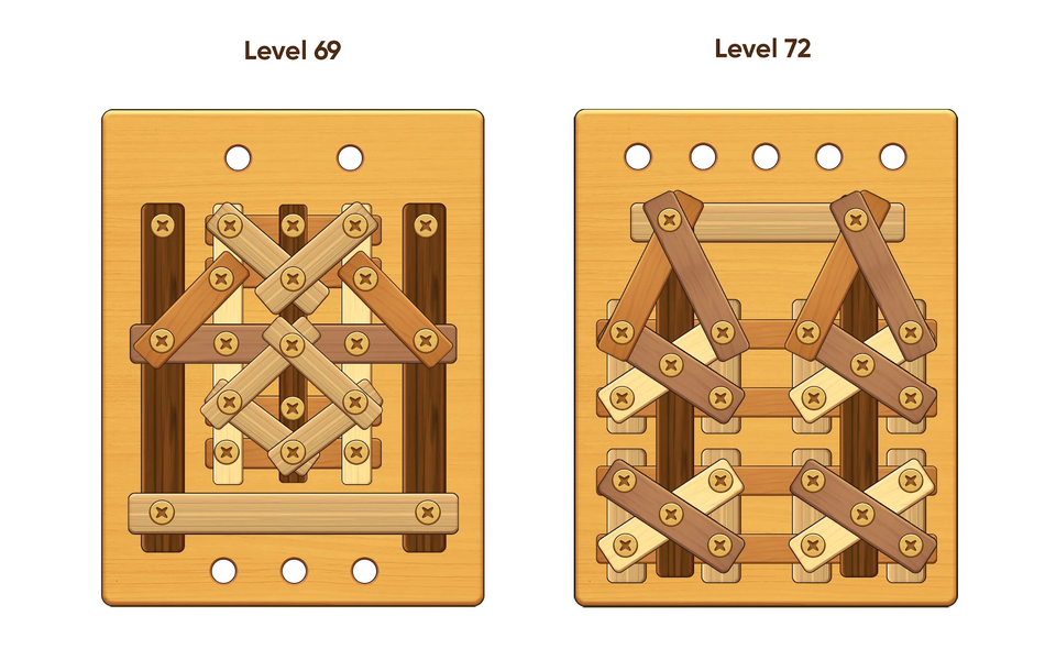 Screw Puzzle - عکس بازی موبایلی اندروید