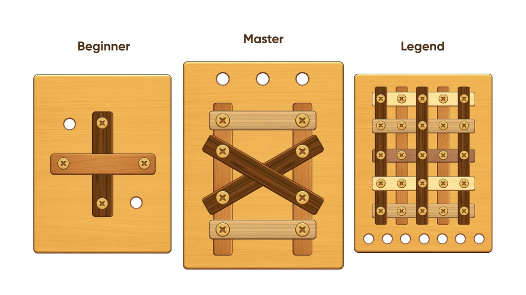 Unscrew Puzzle: Nuts and Bolts - عکس بازی موبایلی اندروید