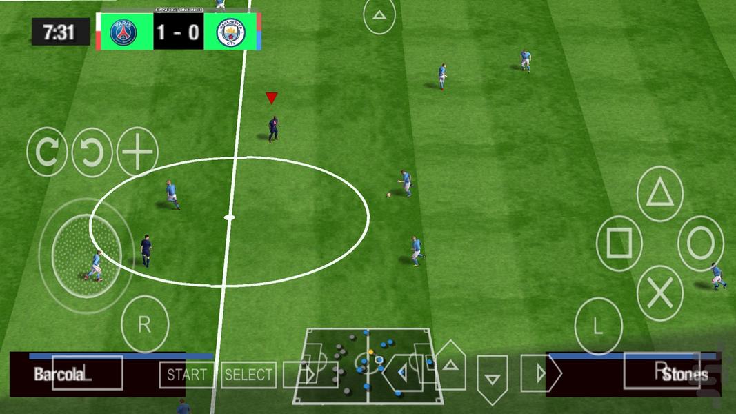 فیفا 25 غیر رسمی - Gameplay image of android game